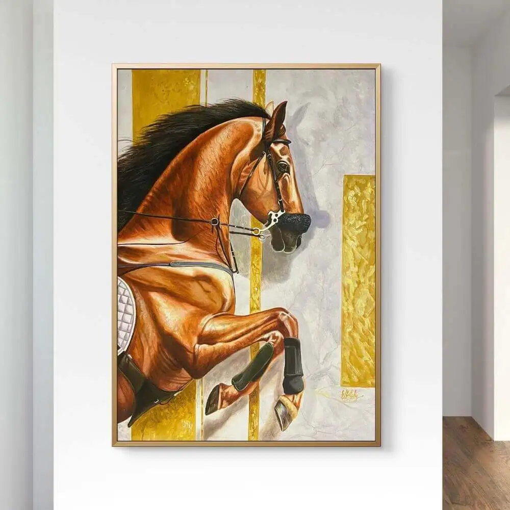 Tableaux Cheval peinture au Maroc