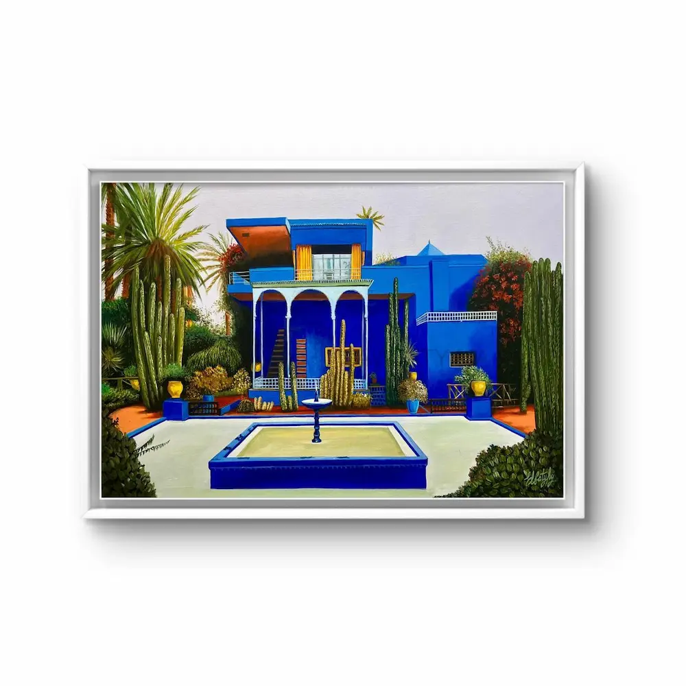 Tableau Jardin Majorelle