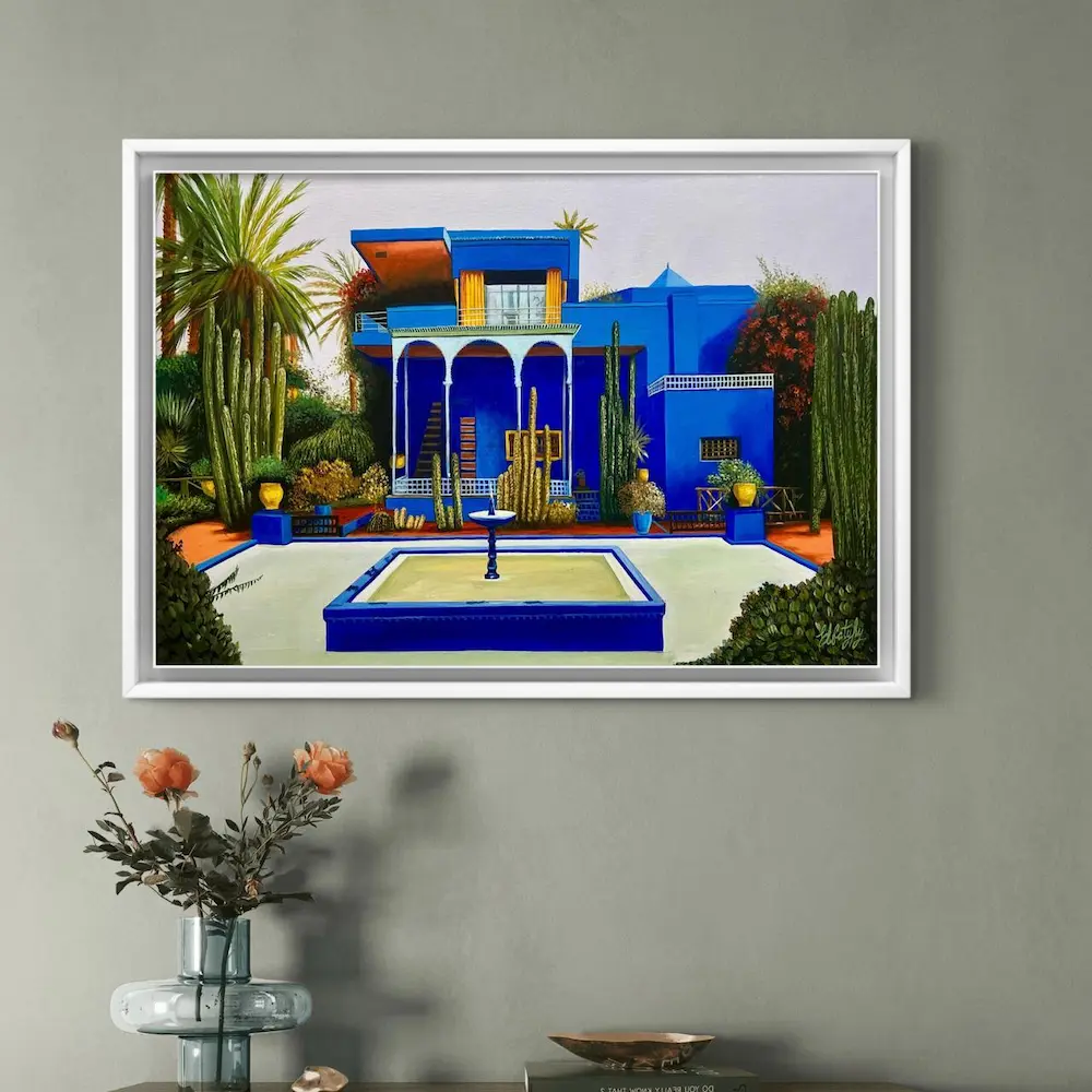 Tableau Jardin Majorelle